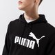 Vyriškas džemperis PUMA DŽEMPERIS SU GOBTUVU ESS BIG LOGO HOODIE FL - PUMA BLAC 58668601 spalva juoda