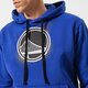 Vyriškas džemperis NIKE DŽEMPERIS SU GOBTUVU GSW   M NK FLC PO ESSNTL FTPK NBA dh9301-495 spalva mėlyna