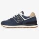 Moteriški kedai NEW BALANCE 574  wl574so2 spalva tamsiai mėlyna