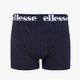 Vyriškas apatinis trikotažas ELLESSE BOKSIKĖS HALI 3PK BOXERS BLK/GREY/NAVY shay0614080 spalva daugiaspalvė