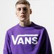 Vyriškas džemperis VANS DŽEMPERIS MN VANS CLASSIC CREW II HELIOTROPE/WHITE vn0a456aymm1 spalva violetinė