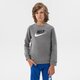 Vaikiškas džemperis NIKE DŽEMPERIS SPORTSWEAR CLUB FLEECE BOY cv9297-092 spalva pilka