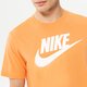 Vyriški marškinėliai NIKE MARŠKINĖLIAI NIKE SPORTSWEAR ar5004-871 spalva oranžinė