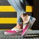 Moteriški kedai VANS UA ERA PLATFORM vn0a3wluwvy1 spalva balta