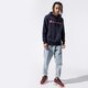 Vyriškas džemperis CHAMPION DŽEMPERIS SU GOBTUVU LOGO HOODY 215496bs501 spalva tamsiai mėlyna