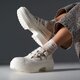 Moteriški laisvalaikio batai CONVERSE CHUCK TAYLOR ALL STAR LUGGED HEEL MJ a10617c spalva balta