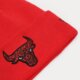 Vyriška kepurė NEW ERA KEPURĖ INFILL BOBBLE BEANIE BULLS RED CHICAGO BULLS 60284999 spalva raudona
