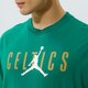 Vyriški marškinėliai NIKE MARŠKINĖLIAI BOS M NK CTS JDN STMT SS TEE NBA da6504-312 spalva žalia