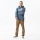 Vyriškas džemperis PUMA DŽEMPERIS SU GOBTUVU   ESS BIG LOGO HOODIE FL (S) 586687 10 spalva tamsiai mėlyna