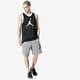 Vyriški šortai JORDAN ŠORTAI M J JUMPMAN FLC SHORT JORDAN OFF CRT BBALL aq3115-091 spalva pilka