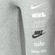 Vaikiškos kelnės NIKE KELNĖS MLOGO FLC PNT DGH PANTS dx5160-063 spalva pilka
