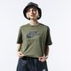 Moteriški marškinėliai NIKE MARŠKINĖLIAI W NSW AIR MARŠKINĖLIAI SS bv4777-222 spalva rusvai žalsva