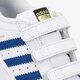 Vaikiški kedai ADIDAS SUPERSTAR CF I  bz0421 spalva balta