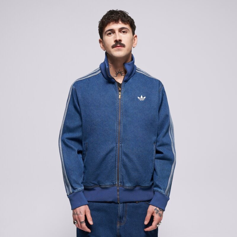 ADIDAS DŽEMPERIS UŽSEGAMAS FIREBIRD DENIM