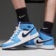 Vaikiški kedai AIR JORDAN 1 MID BG dq8423-405 spalva balta