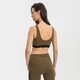 Moteriški marškinėliai ELLESSE BRA JOEY BRA MARŠKINĖLIAI KHA srm14326506 spalva rusvai žalsva