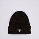 Vyriška kepurė NEW ERA KEPURĖ METALLIC BEANIE BULLS CHICAGO BULLS BLK 60565216 spalva juoda