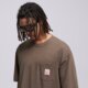 Vyriški marškinėliai LEVI'S MARŠKINĖLIAI SS WORKWEAR TEE BROWNS a5850-0030 spalva ruda