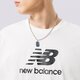 Vyriški marškinėliai NEW BALANCE MARŠKINĖLIAI NB ESSENTIALS LOGO TEE mt31541wt spalva balta