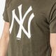 Vyriški marškinėliai NEW ERA MARŠKINĖLIAI SS MLB NYY CHAKI NEW YORK YANKEES NOV 11863694 spalva rusvai žalsva