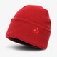 Vaikiška kepurė CONVERSE KEPURĖ  ŽIEMINĖ CORE BEANIE 10017297-a05 spalva raudona