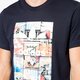 Vyriški marškinėliai ADIDAS MARŠKINĖLIAI BTS TEE ay7817 spalva tamsiai mėlyna