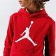 Vaikiškas džemperis JORDAN DŽEMPERIS SU GOBTUVU JUMPMAN BY NIKE PO BOY 95a675-r78 spalva raudona