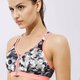 Moteriški marškinėliai SHOCK ABSORBER BRA ACTIVE ZIPP ED PLUNGE s00bw04n spalva pilka