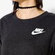 Moteriškas džemperis NIKE DŽEMPERIS W NSW GYM CLC CREW 854953032 spalva juoda