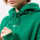 Moteriškas džemperis NIKE DŽEMPERIS SU GOBTUVU   W NSW PHNX FLC OS PO HOODIE dq5860-365 spalva žalia