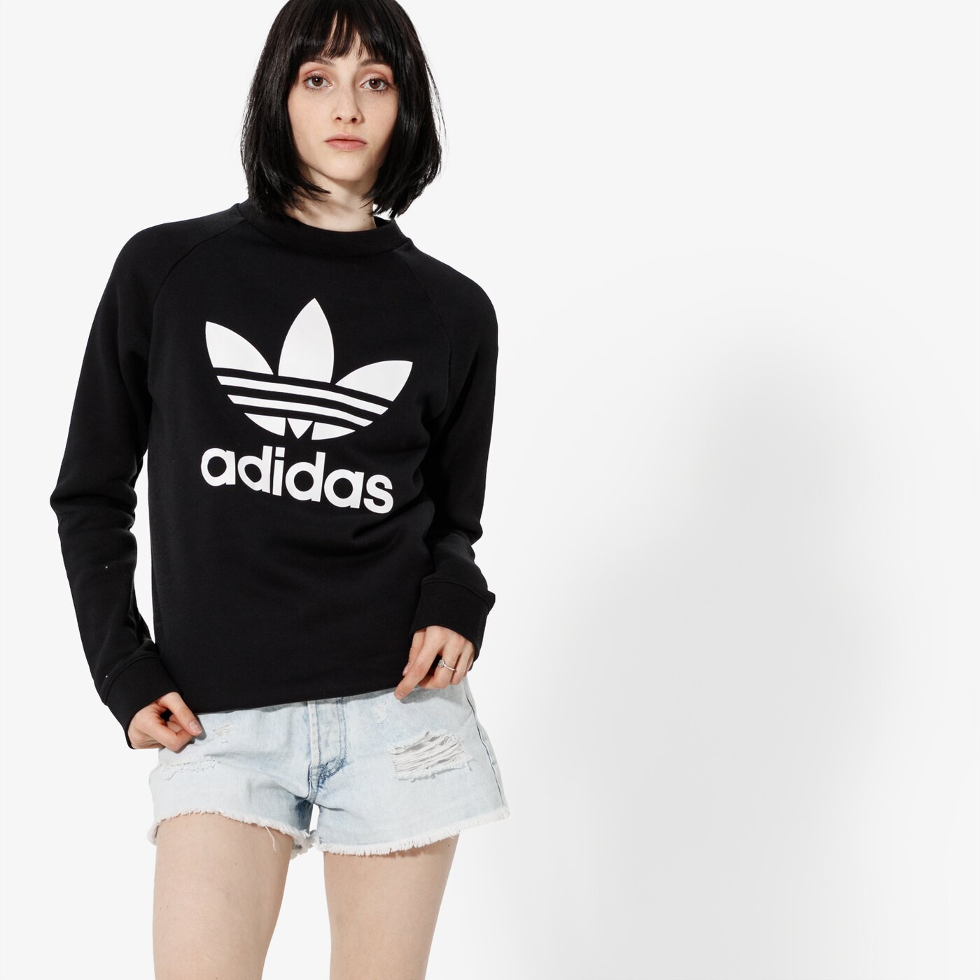 ADIDAS DŽEMPERIS TRF CREW SWEAT ADICOLOR | DV2612 | JUODA | 25,49 € |  Džemperiai | ✪ Sizeer.lt ✪