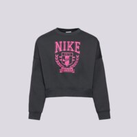 NIKE DŽEMPERIS G NSW TREND FLC CREW PRNT GIRL