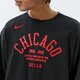 Vyriški marškinėliai NIKE MARŠKINĖLIAI CHI M NK CTS TM ELMNT LS TEE NBA da5891-010 spalva juoda