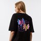 Moteriški marškinėliai VANS MARŠKINĖLIAI FLUTTER S/S vn0a54vfblk1 spalva juoda