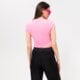 Moteriški marškinėliai ADIDAS MARŠKINĖLIAI CROPPED TEE hm4712 spalva rožinė