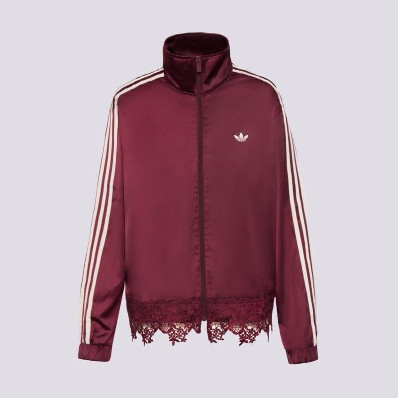 ADIDAS DŽEMPERIS UŽSEGAMAS SATIN   LACE TRACK MARŠKINĖLIAI L