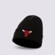 Vaikiška kepurė NEW ERA KEPURĖ  ŽIEMINĖ ESSENTIAL CUFF KNIT BULLS CHICAGO BU 12156075 spalva juoda