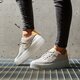 Moteriški kedai NIKE W AIR FORCE 1 SAGE LO bv1976-100 spalva rusvai gelsva