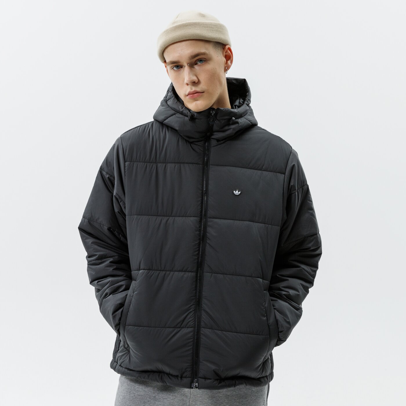 Chaqueta con capucha adidas Originals PAD HOODED PUFF - Top4Fitness.es