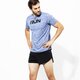 Vyriški marškinėliai UNDER ARMOUR MARŠKINĖLIAI SS RUN FRONT GRAPHIC SS 1316844-574 spalva mėlyna
