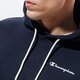 Vyriškas džemperis CHAMPION DŽEMPERIS SU GOBTUVU HOODED SWEATSHIRT 214749kk001 spalva juoda