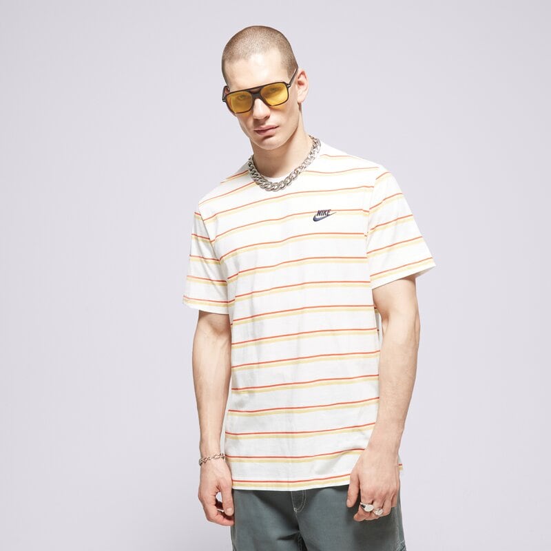 NIKE MARŠKINĖLIAI M NSW TEE CLUB STRIPE
