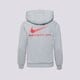 Vaikiškas džemperis NIKE DŽEMPERIS SU GOBTUVU   B NSW SI FLC PO HOODIE BB B hv6965-012 spalva pilka