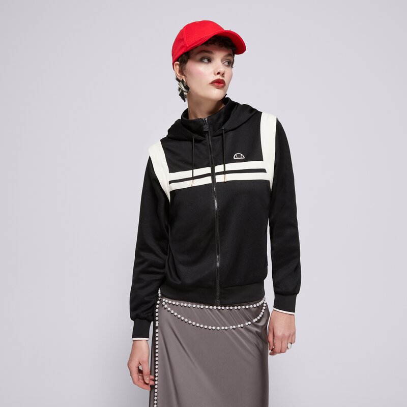 ELLESSE DŽEMPERIS UŽSEGAMAS SU GOBTUVU PERNA     BLK/OWHT CR
