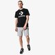 Vyriški marškinėliai CONVERSE MARŠKINĖLIAI SS STAR CHEVRON TEE 10007888-a01 spalva juoda