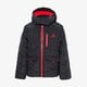 Vaikiškos rudeninės striukės JORDAN STRIUKĖ  ŽIEMINĖ DETACH HOOD PUFFER JACKET BOY 95b649-023 spalva juoda