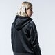 Moteriškas džemperis ADIDAS DŽEMPERIS UŽSEGAMAS   SU GOBTUVU LACE ZIP HOODIE fm1749 spalva juoda
