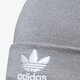 Vaikiška kepurė ADIDAS KEPURĖ  ŽIEMINĖ TREFOIL BEANIE dh4296 spalva pilka