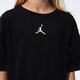 Vaikiški marškinėliai JORDAN MARŠKINĖLIAI ESSENTIALS GIRL 45a770-023 spalva juoda