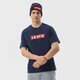 Vyriški marškinėliai LEVI'S MARŠKINĖLIAI SS RELAXED FIT TEE 16143-0436 spalva tamsiai mėlyna